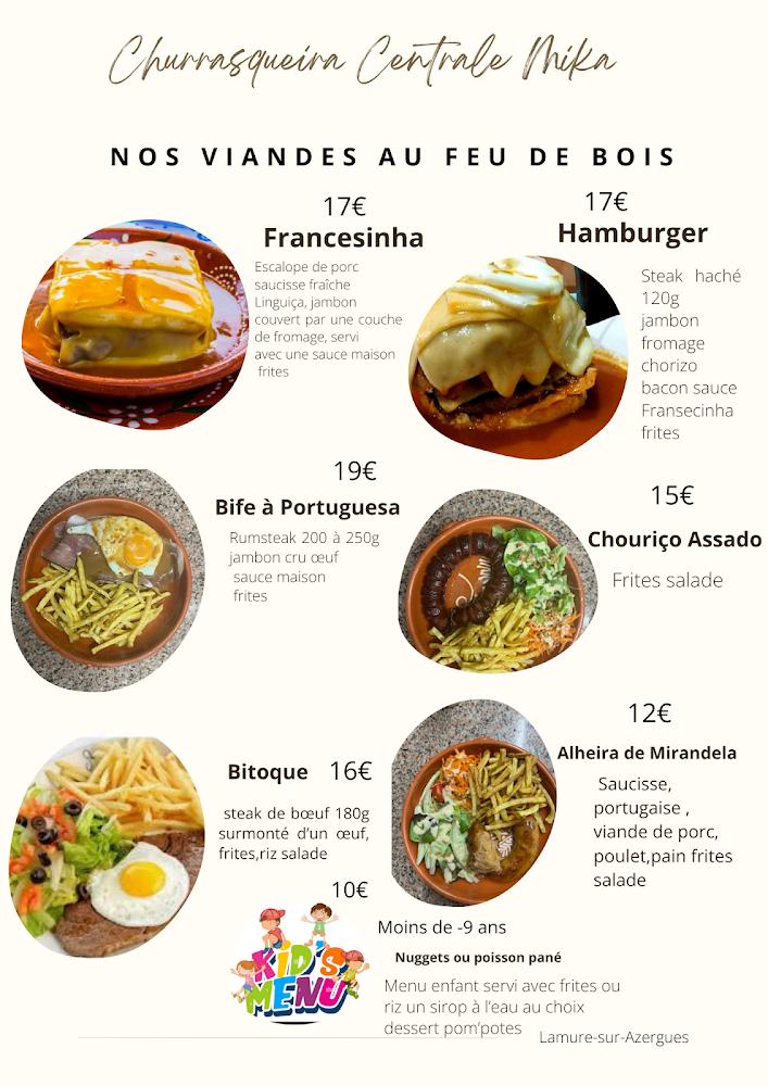 Churrasqueira Centrale Mika Restaurant - Menu Image 1