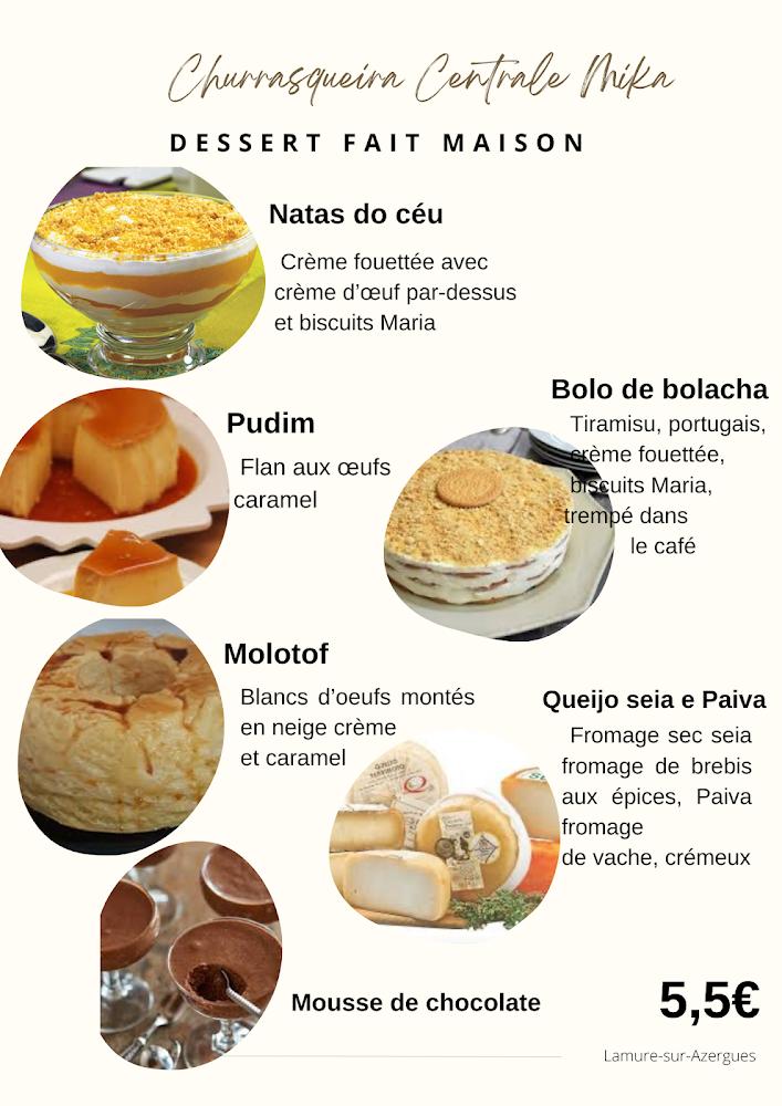 Churrasqueira Centrale Mika Restaurant - Menu Image 2