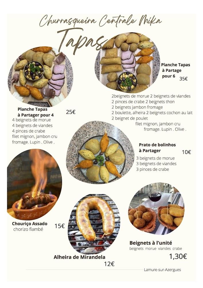 Churrasqueira Centrale Mika Restaurant - Menu Image 3